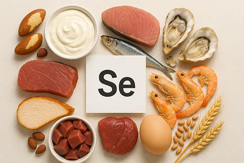 Продукты с высоким содержанием селена, защитника мозга, антиоксиданта и союзника долголетия